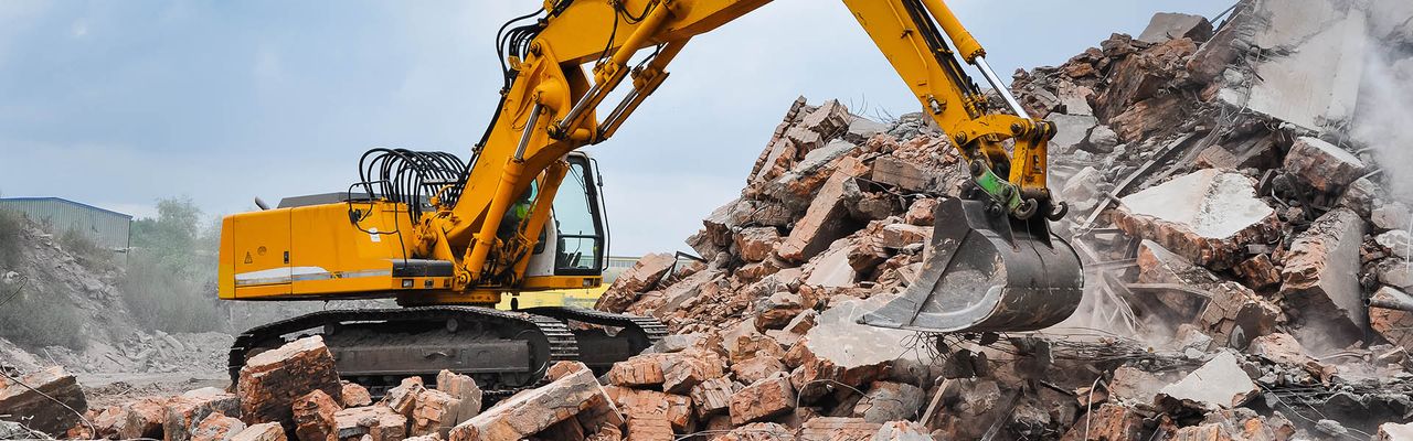 Épületbontás eredménye